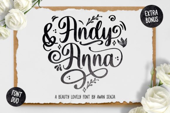 Andy Anna: The Script That Adds Romantic Spark to Your Design
