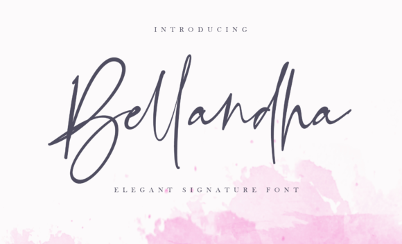Bellandha: The Signature Script for Authentic Handwriting