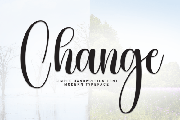 Change: Elevating Your Designs with Elegant Script
