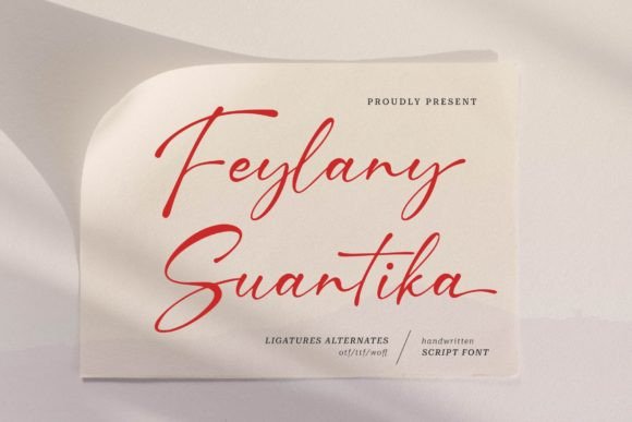 Feylany Suantika: Elevate Your Brand with Elegant Script