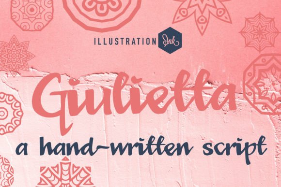 Giulietta: Elevating Design with Handwritten Typography