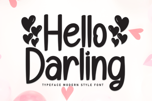 Hello Darling: A Script Font for Creative Journeys