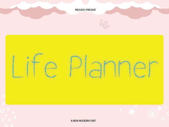 Life Planner: A Neat and Casual Script Font for Real-World Design
