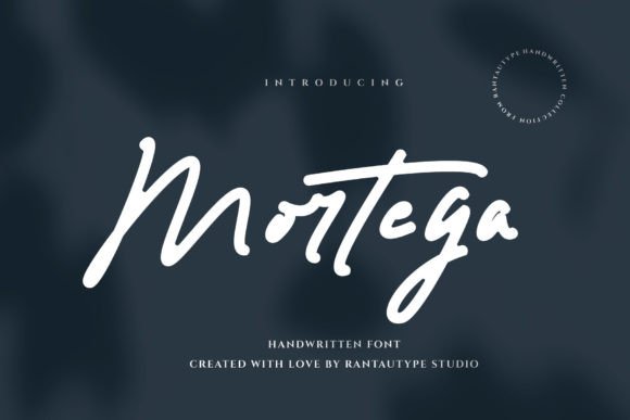 Mortega: The Magical Script Font for Elegant Designs