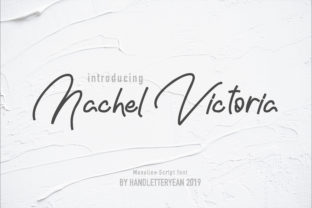 Nachel Victoria: The Modern Script for Bold Branding
