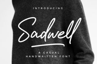 Sadwell: The Modern Handwritten Font for Authentic Branding