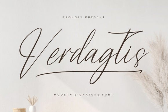 Verdagtis: The Luxury Script for Modern Branding