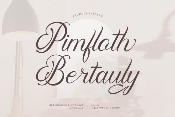 Why Pimfloth Bartauly is the Elegant Script Font You Need for Your Next Project